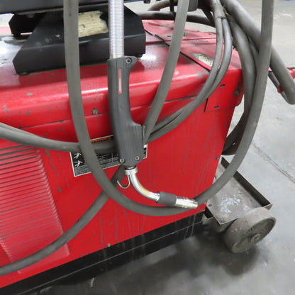 Lincoln CV-300 400A MIG Welder 230/460V 3PH W/ LN-7 Feeder &Wheel Package Tested