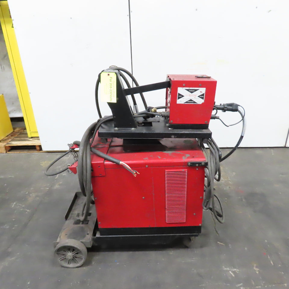 Lincoln CV-300 400A MIG Welder 230/460V 3PH W/ LN-7 Feeder &Wheel Package Tested