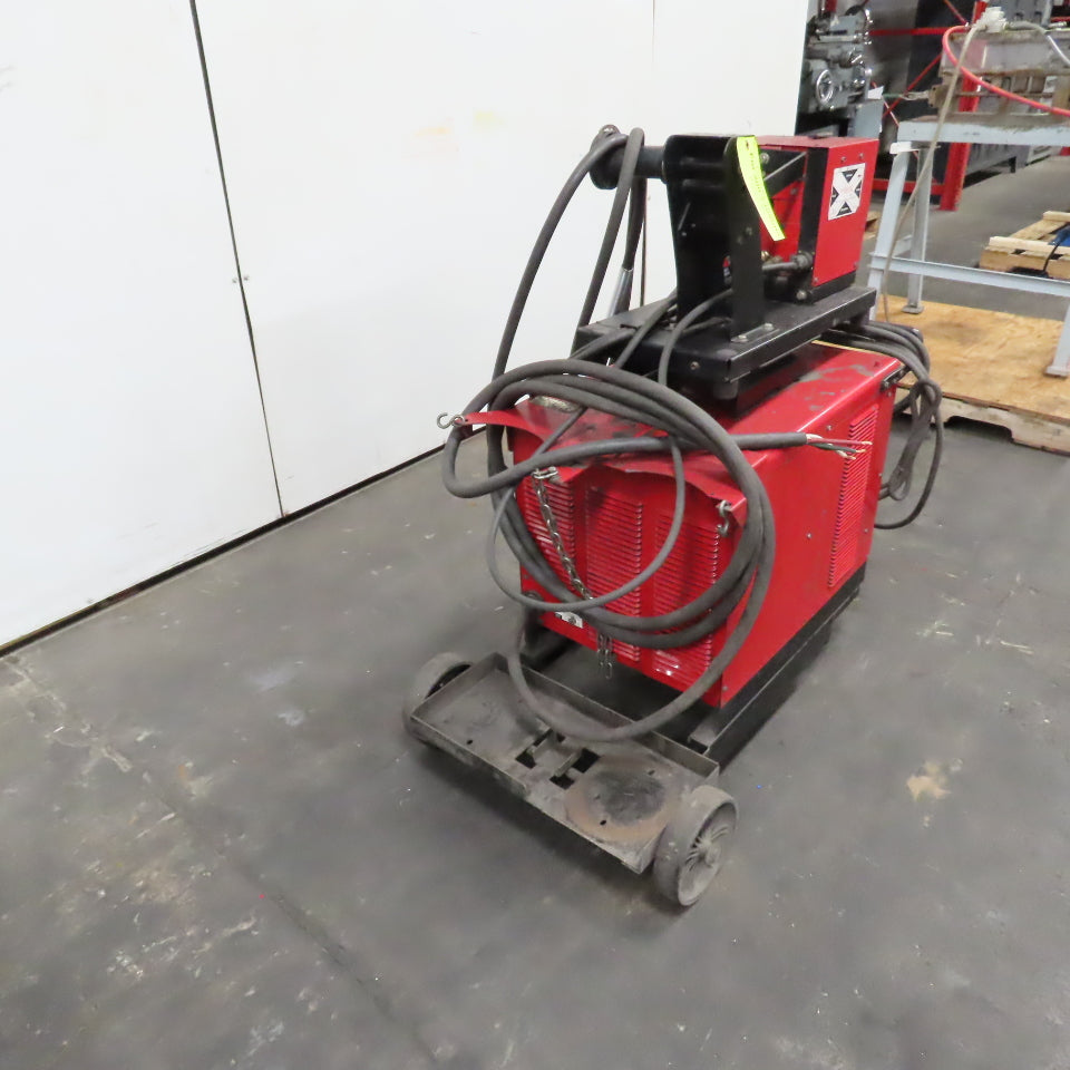 Lincoln CV-300 400A MIG Welder 230/460V 3PH W/ LN-7 Feeder &Wheel Package Tested