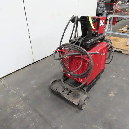 Lincoln CV-300 400A MIG Welder 230/460V 3PH W/ LN-7 Feeder &Wheel Package Tested