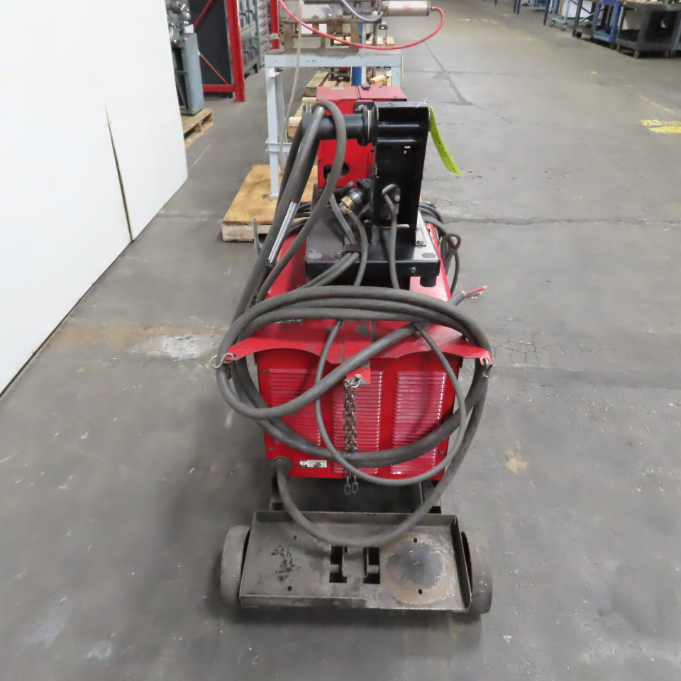 Lincoln CV-300 400A MIG Welder 230/460V 3PH W/ LN-7 Feeder &Wheel Package Tested