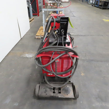 Lincoln CV-300 400A MIG Welder 230/460V 3PH W/ LN-7 Feeder &Wheel Package Tested