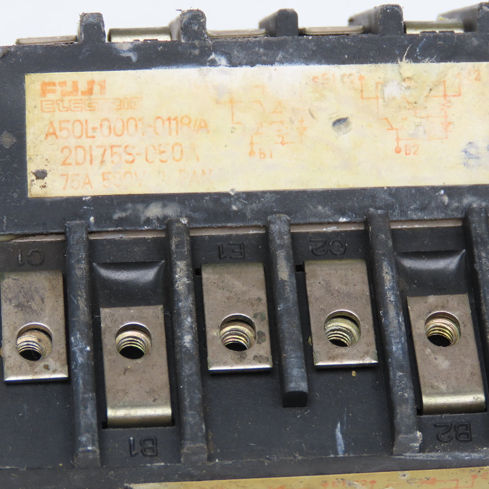 Fuji A50L-0001-0118/A Transistor Module 75A 500V Lot Of 2