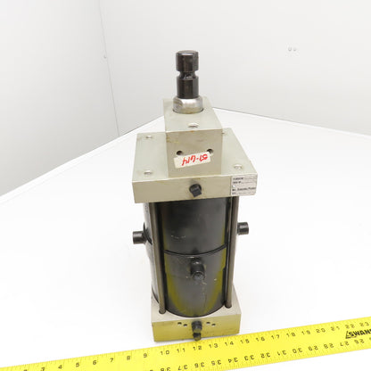 Gonzalez GC180-4P2114-XM1 4" Bore 2" Stroke 2 Stage Double Acting Air Cylinder