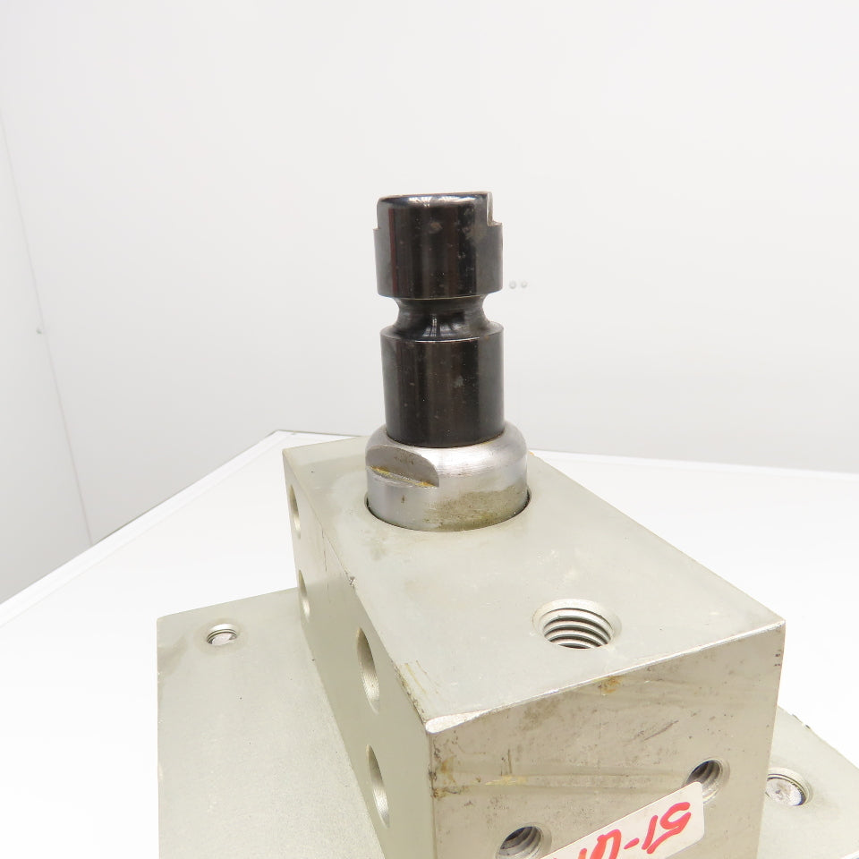 Gonzalez GC180-4P2114-XM1 4" Bore 2" Stroke 2 Stage Double Acting Air Cylinder