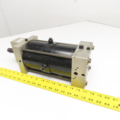 Gonzalez GC180-4P2114-XM1 4" Bore 2" Stroke 2 Stage Double Acting Air Cylinder