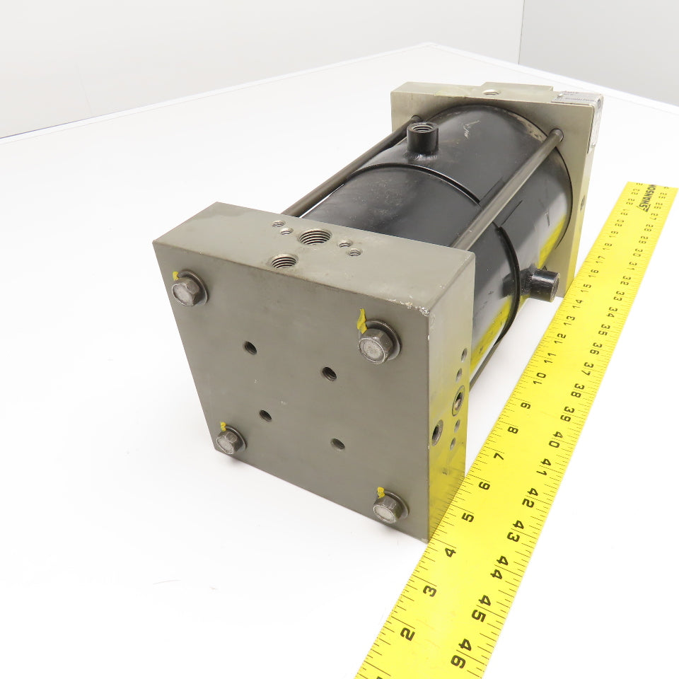 Gonzalez GC180-214-XM 4" Bore 2" Stroke 2 Stage Double Acting Air Cylinder
