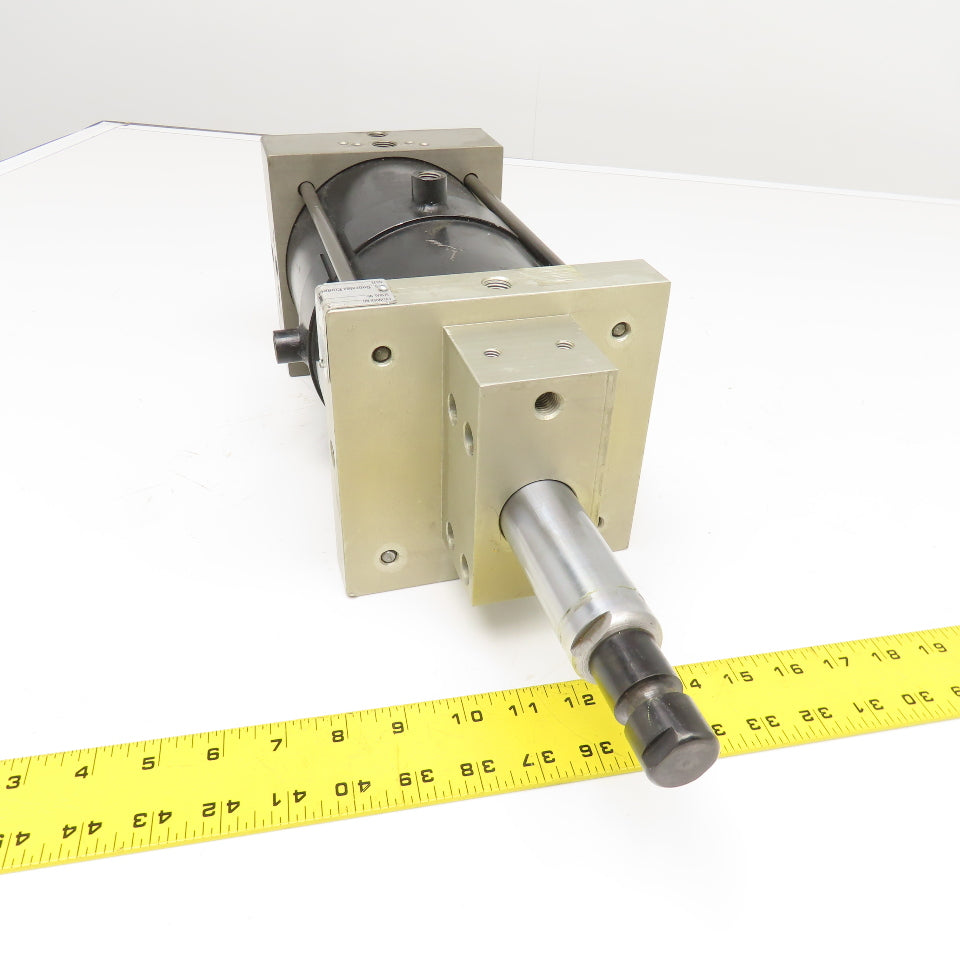 Gonzalez GC180-214-XM 4" Bore 2" Stroke 2 Stage Double Acting Air Cylinder