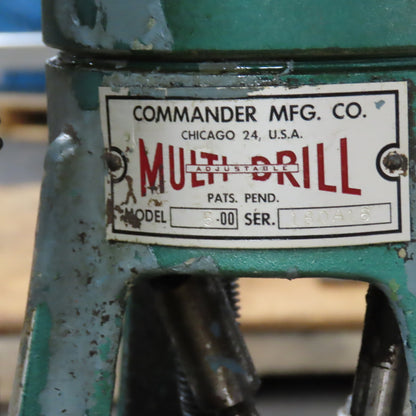 Delta 14.000 14" Bench Top Model Drill Press 120/230V 1PH W/ 500 Multi-Drill