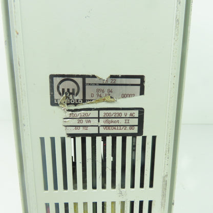 Leybold Thermovac TM22 Vacuum Gauge Controller 100-230V