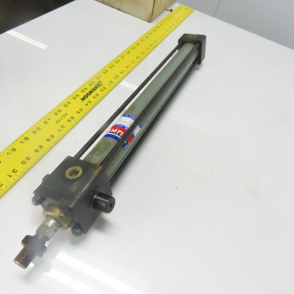 Yuken CJT70-TA32B-355B-ACA-EK Double Act Hydraulic Cylinder 355mmStroke 32mmBore
