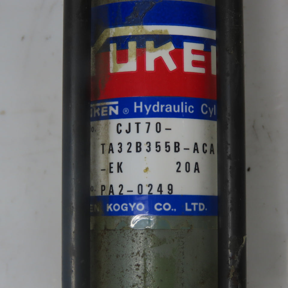 Yuken CJT70-TA32B-355B-ACA-EK Double Act Hydraulic Cylinder 355mmStroke 32mmBore