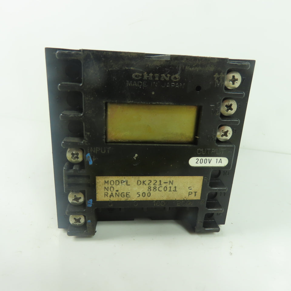 Chino DK221-N Digital Indicating Controller 200V 1A