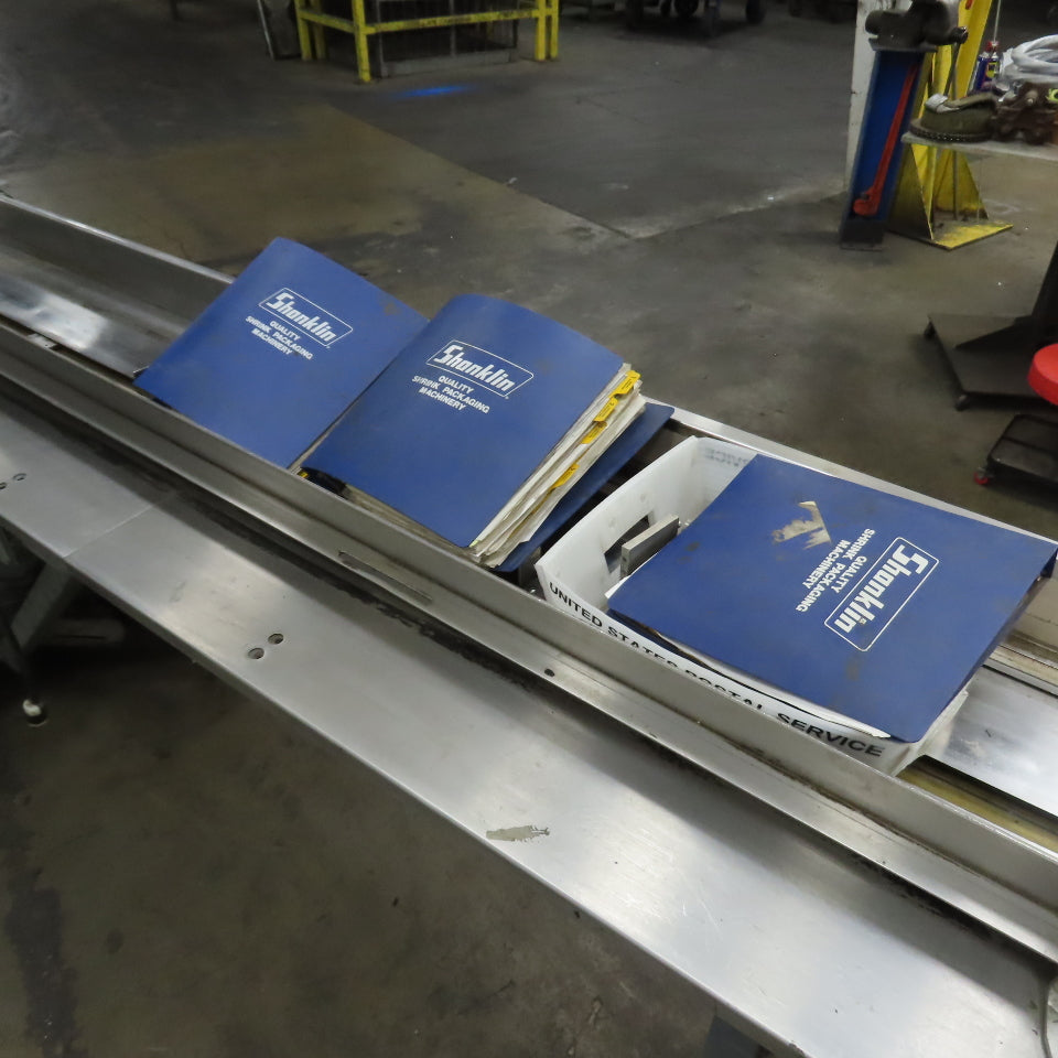 Shanklin F-5A High Speed Flow Thru Side Sealer Shrink Wrapper 230V 1PH Tested