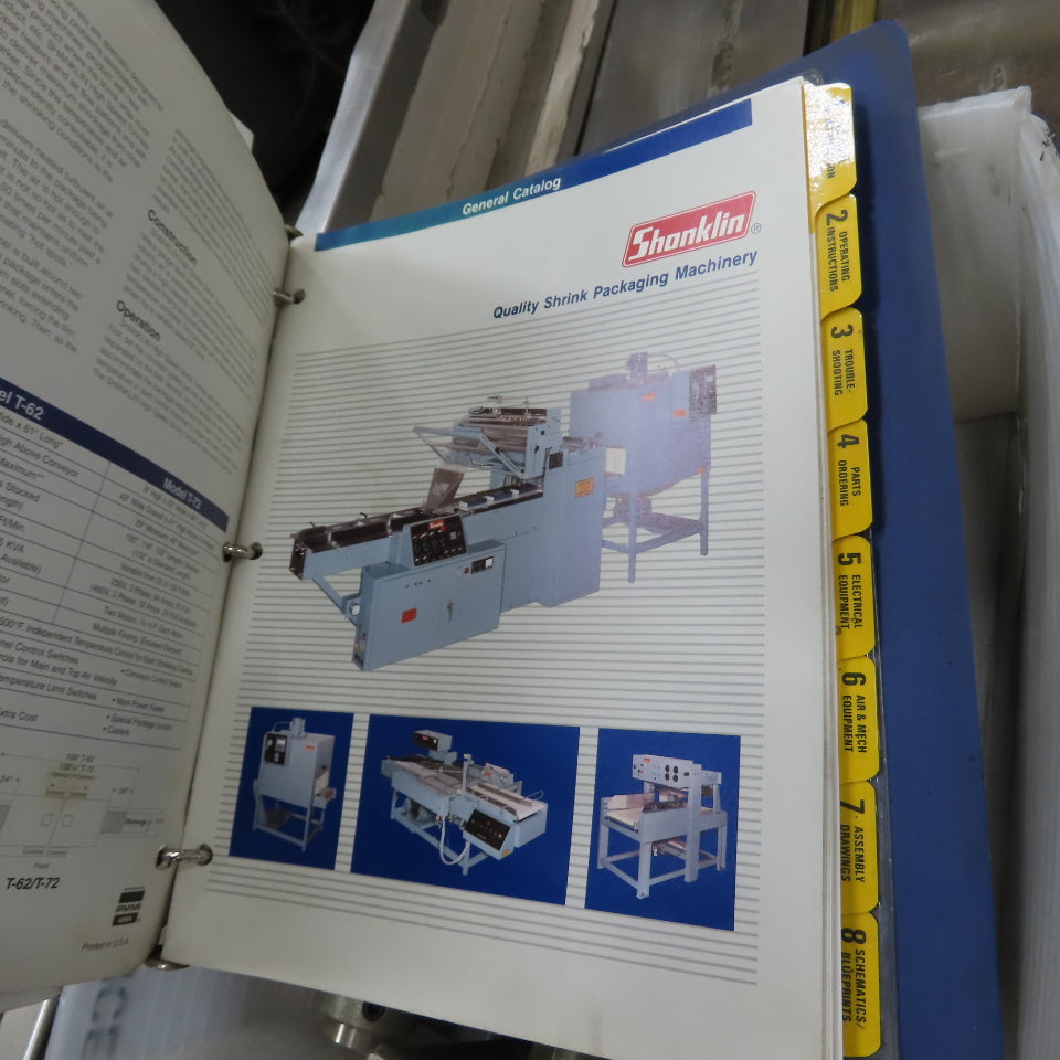 Shanklin F-5A High Speed Flow Thru Side Sealer Shrink Wrapper 230V 1PH Tested