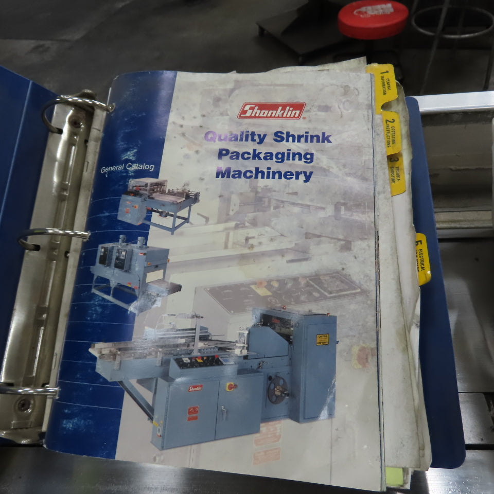 Shanklin F-5A High Speed Flow Thru Side Sealer Shrink Wrapper 230V 1PH Tested