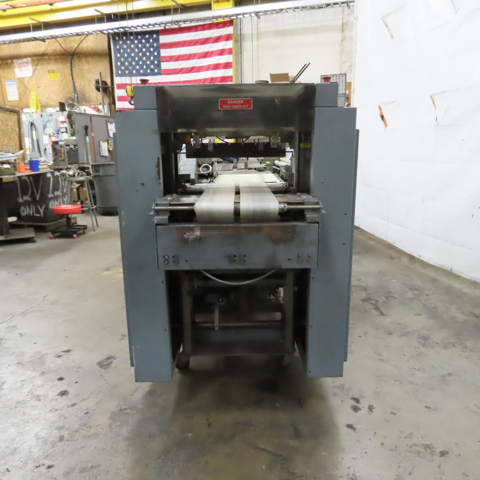 Shanklin F-5A High Speed Flow Thru Side Sealer Shrink Wrapper 230V 1PH Tested