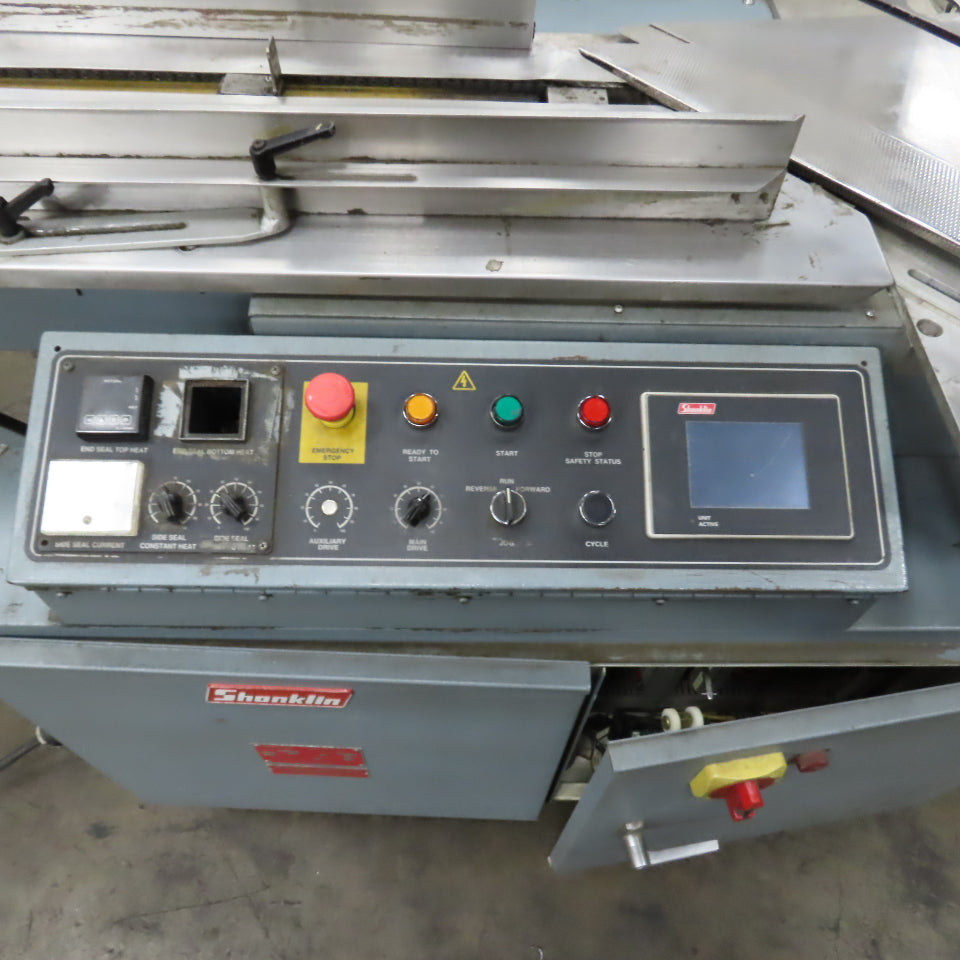 Shanklin F-5A High Speed Flow Thru Side Sealer Shrink Wrapper 230V 1PH Tested