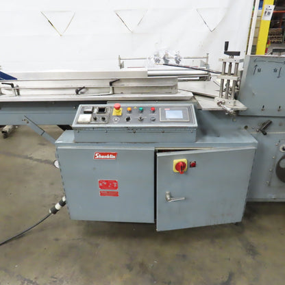Shanklin F-5A High Speed Flow Thru Side Sealer Shrink Wrapper 230V 1PH Tested