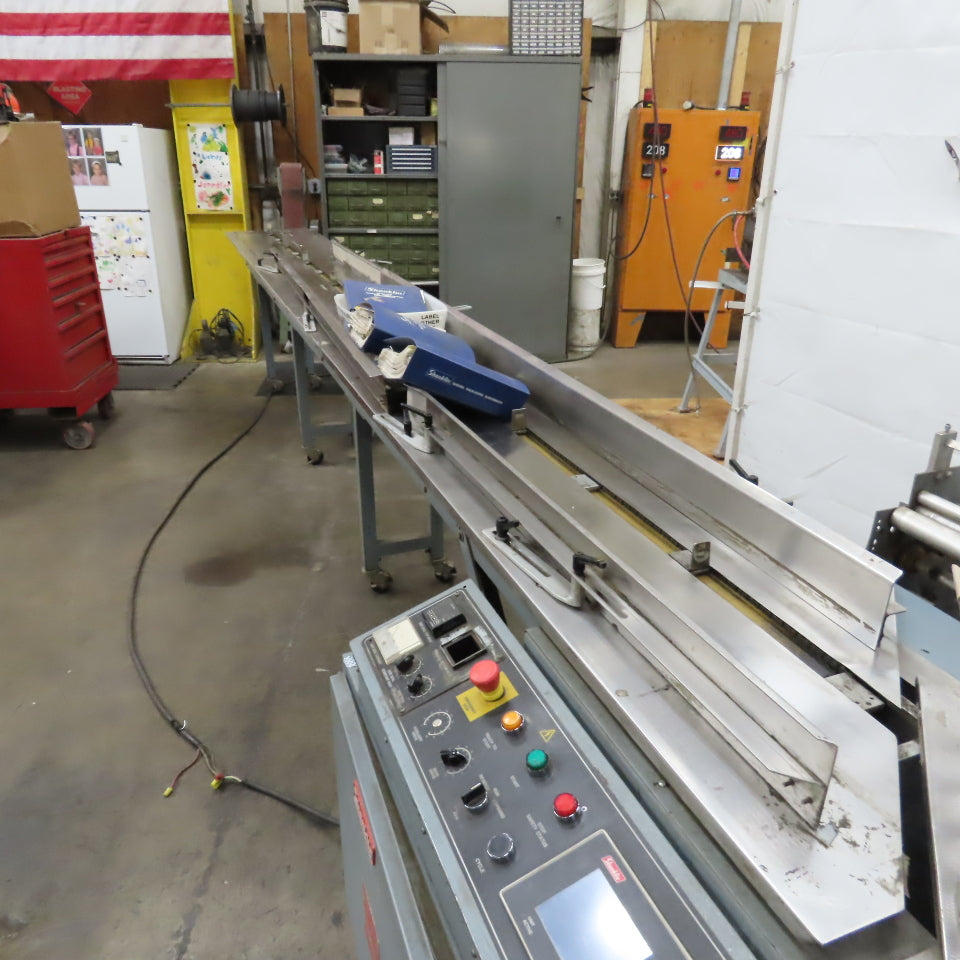 Shanklin F-5A High Speed Flow Thru Side Sealer Shrink Wrapper 230V 1PH Tested