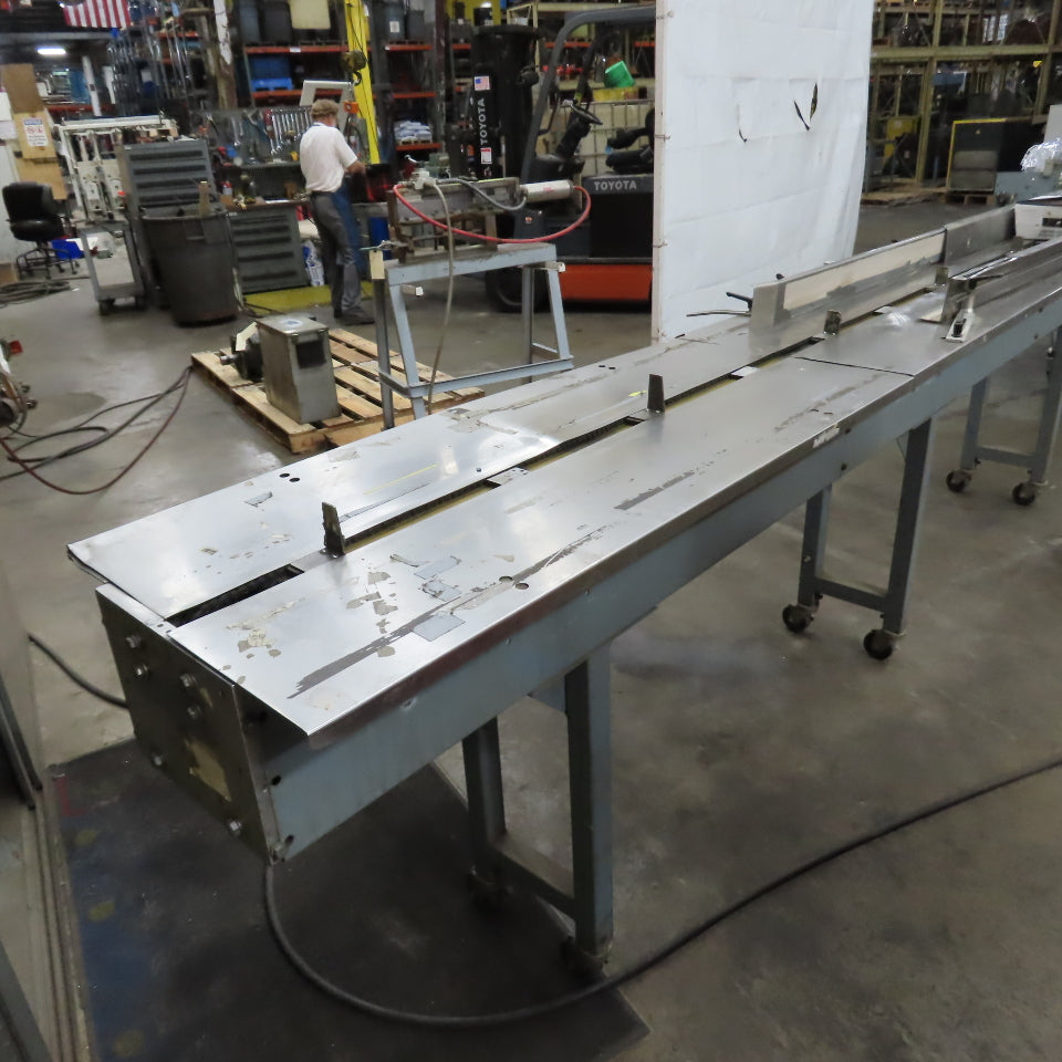 Shanklin F-5A High Speed Flow Thru Side Sealer Shrink Wrapper 230V 1PH Tested