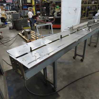 Shanklin F-5A High Speed Flow Thru Side Sealer Shrink Wrapper 230V 1PH Tested
