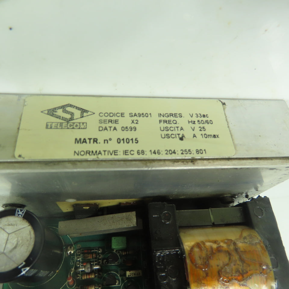 Telecom SA9501 Power Supply 25V 10A Max 4.3