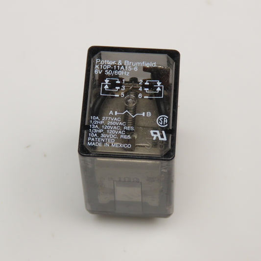 Potter & Brumfield K10P-11A15-6 Electromechanical Relay 6V AC Coil