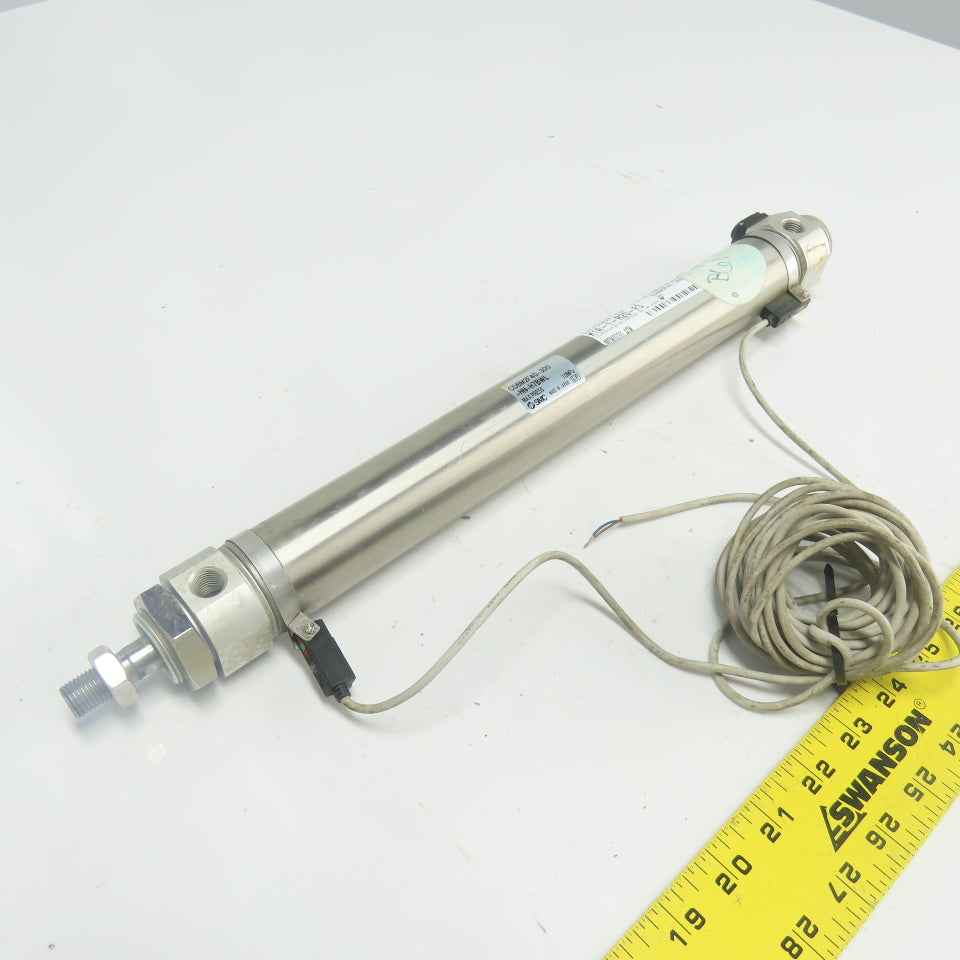 SMC CDBM2F40-300-HN-H7BWL Double Acting Pneumatic Cylinder 300mm Stroke 40mmBore