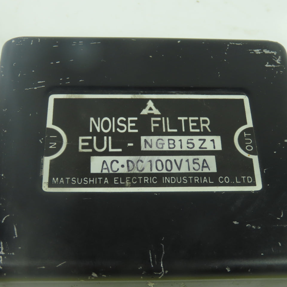 Matsushita EUL-NGB15Z1 Noise Filter 100VAC/DC 15A