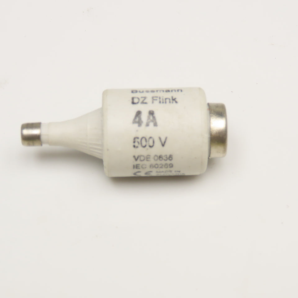 Bussman DZ Flink 4D27Q 4A 500V Non Indicating Bottle Fuse