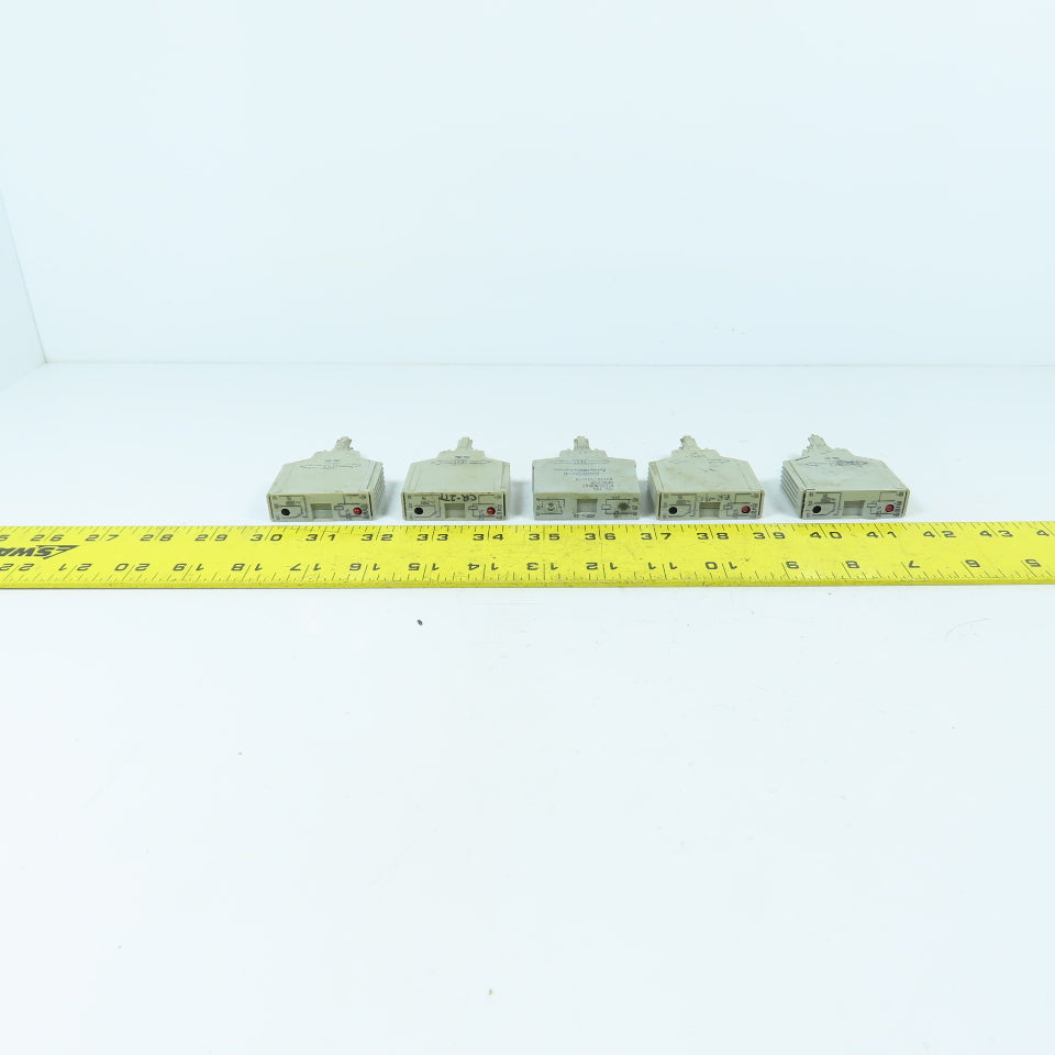 Wago 286/304 Power Relay Module 24VDC 250V 7A Lot Of 5