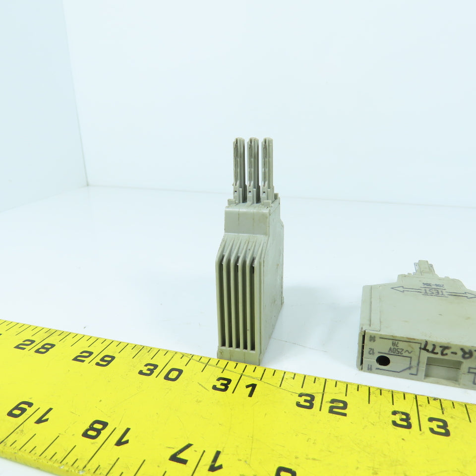 Wago 286/304 Power Relay Module 24VDC 250V 7A Lot Of 5