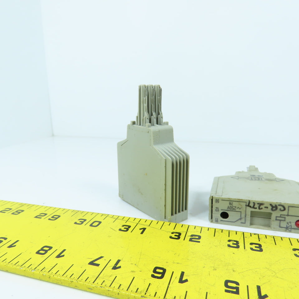 Wago 286/304 Power Relay Module 24VDC 250V 7A Lot Of 5