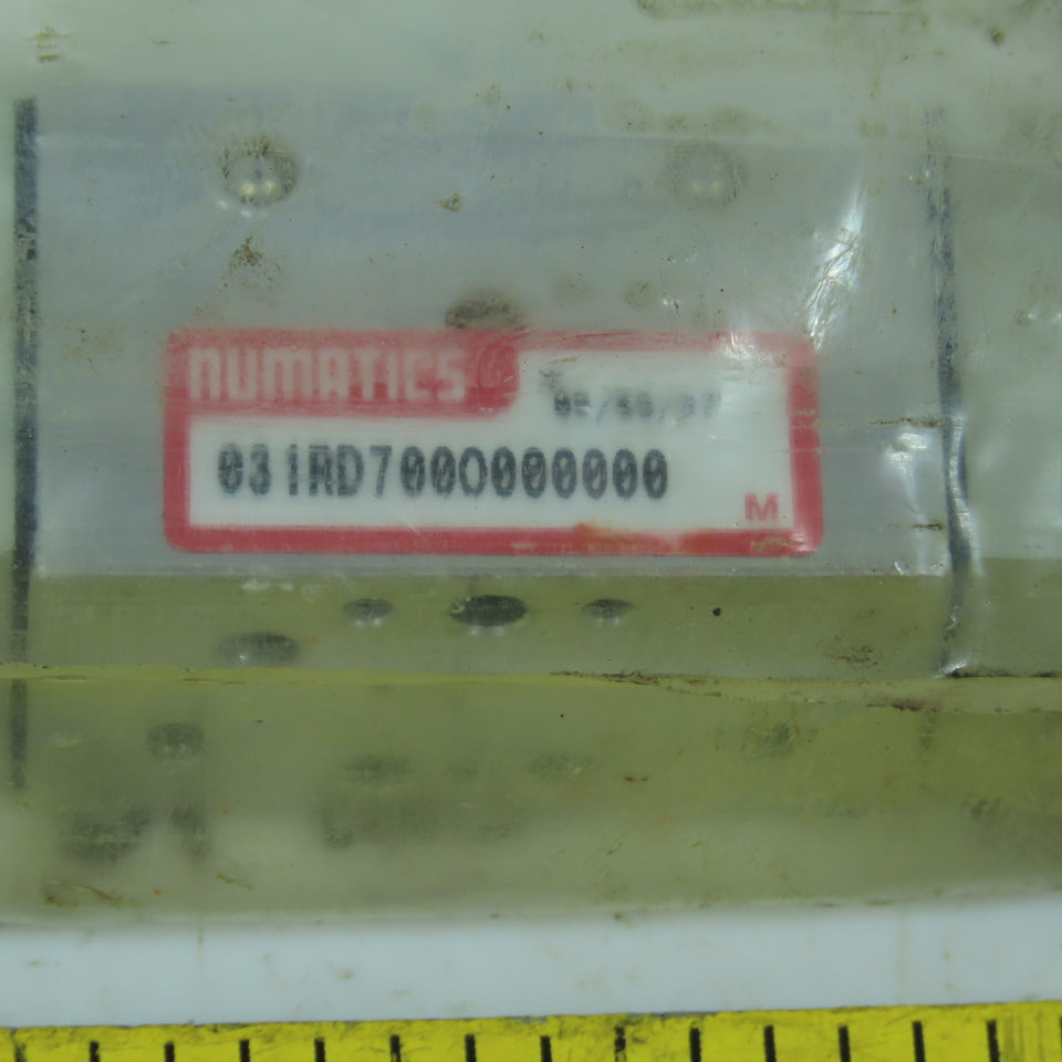 Numatics 031RD700O000000 Sandwich Dual Air Regulator 10-100PSI 14CFM New