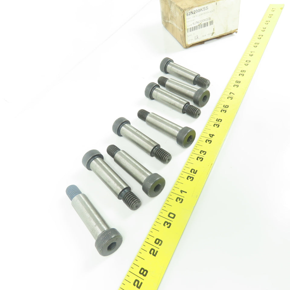 62N200KSS 5/8" x 2" Socket Head Shoulder Stripper Bolt Lot Of 8