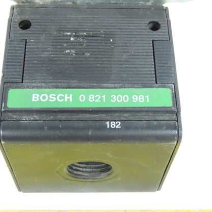 Bosch 0821300981 Compressed Air Pneumatic Shut-Off Valve