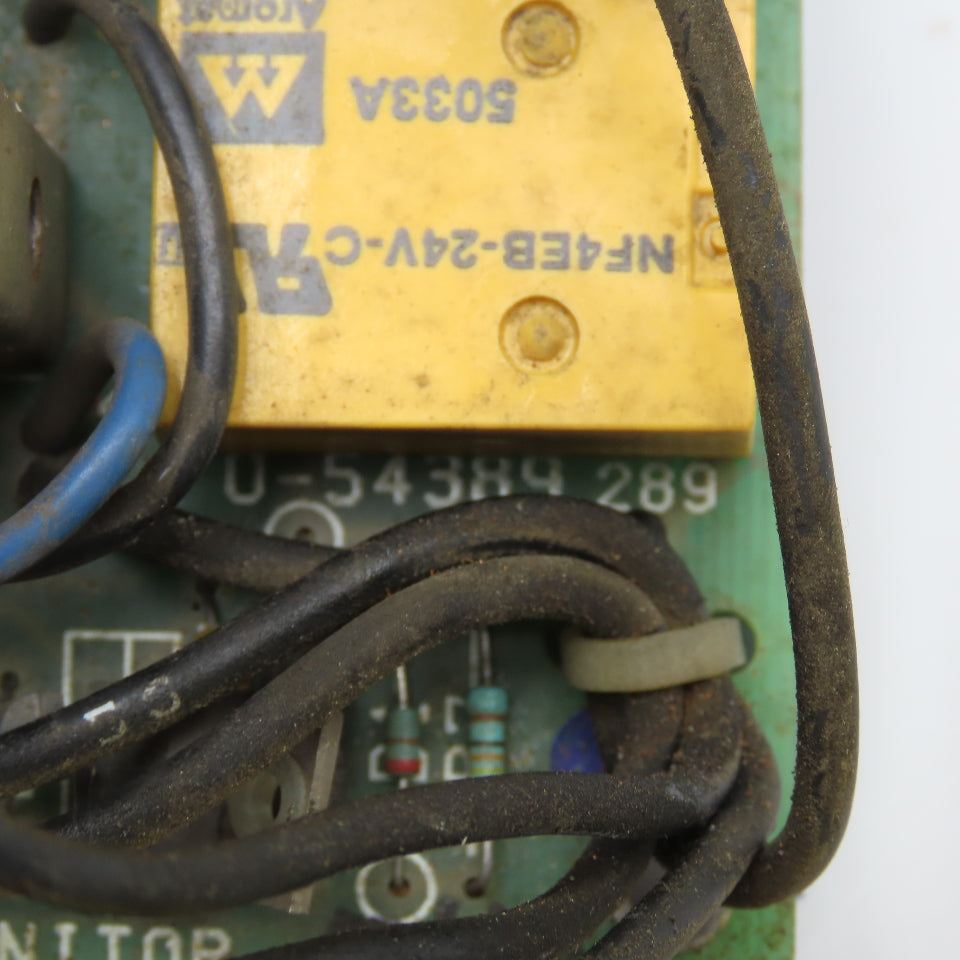 Reliance Electric 608827044A 0-54389-289 Brush Monitor Circuit Board
