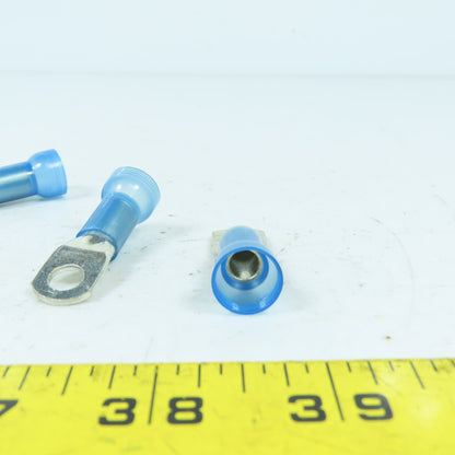 Thomas & Betts RE6-14 Sta-Kon Ring Tongue Terminals 6AWH M6 1/4" Box Of 20