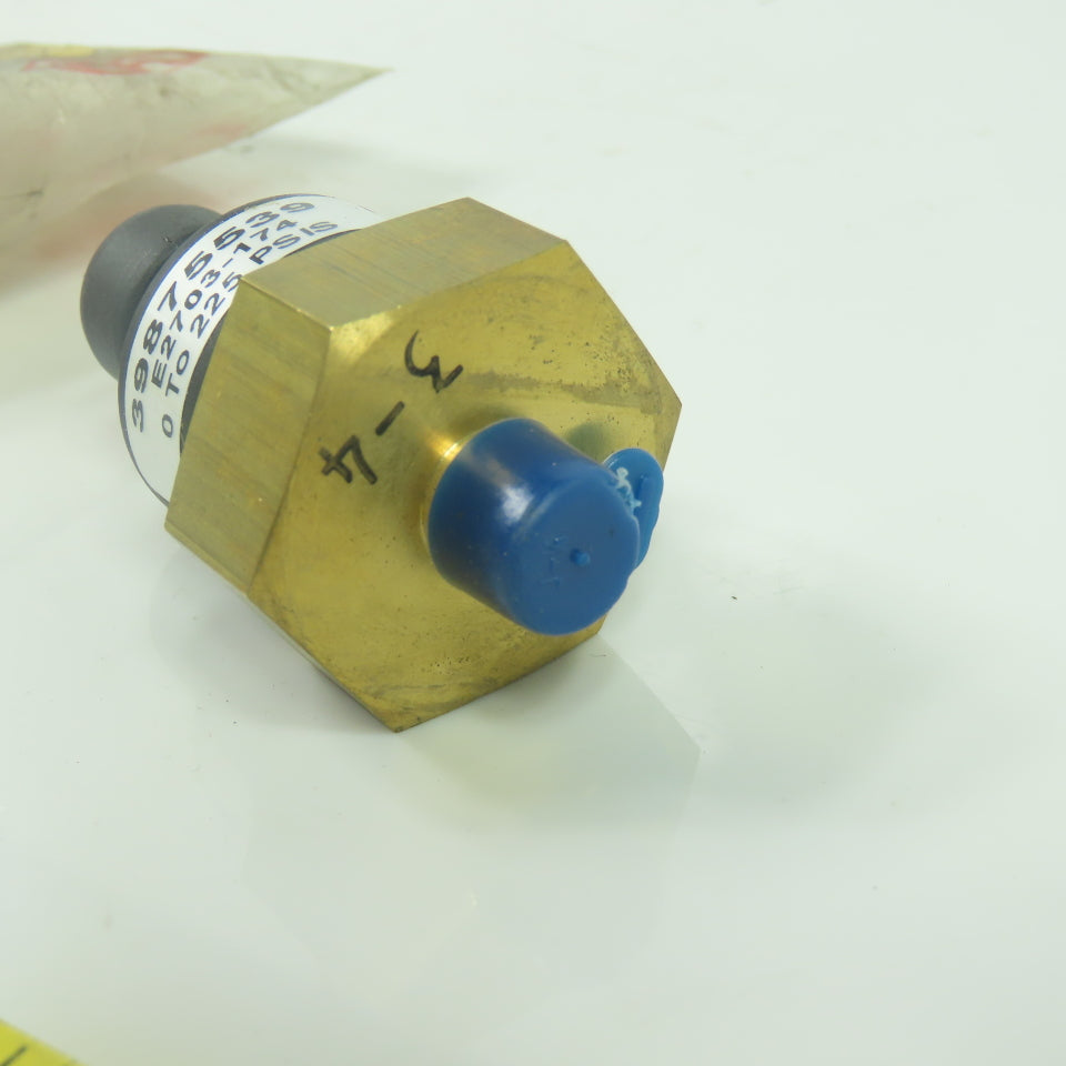Ingersoll Rand 39875539 Pressure Switch 0-225PSIS NEW