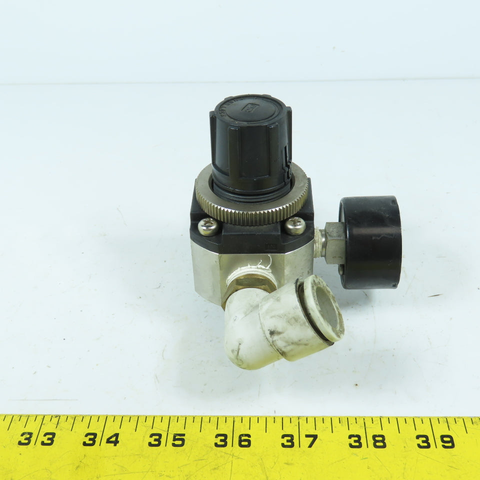 SMC SRH4101-04 Stainless Steel Pneumatic Pressure Regulator 1/2" NPT 145PSI Max