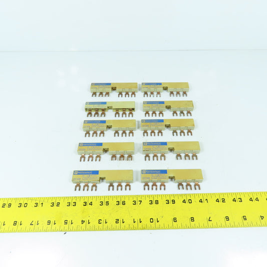 Telemecanique GV1-G08 63A Mini Busbar Terminal Strip 660V Lot Of 10