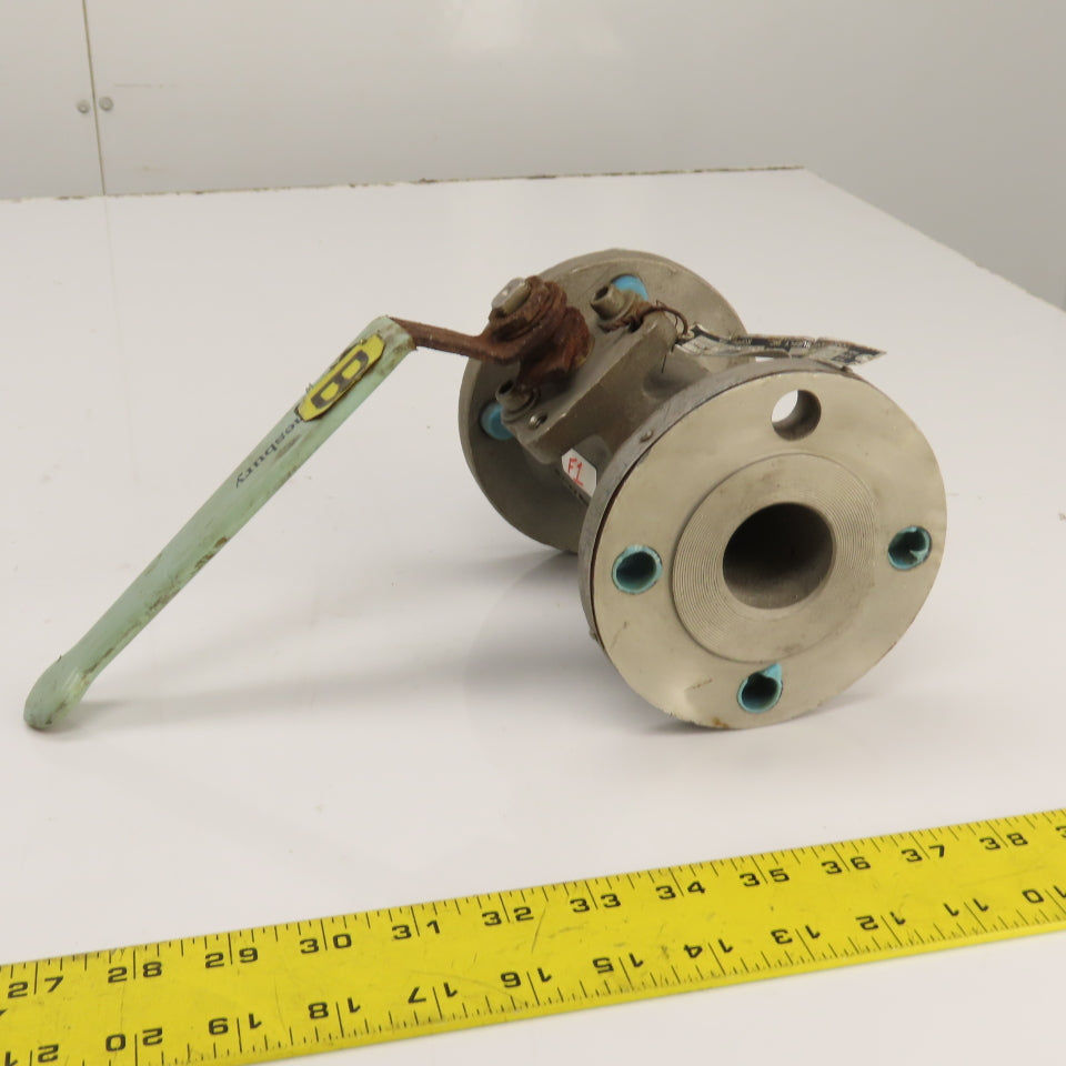 Cochrane 1-1/2" Flanged Stainless Steel Valve 150PSI 316SS CF8M