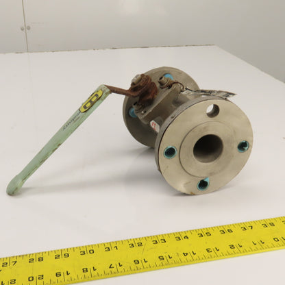 Cochrane 1-1/2" Flanged Stainless Steel Valve 150PSI 316SS CF8M
