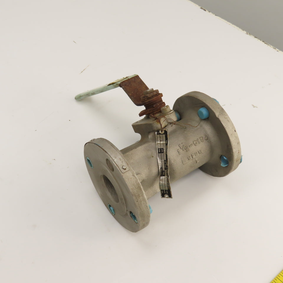 Cochrane 1-1/2" Flanged Stainless Steel Valve 150PSI 316SS CF8M