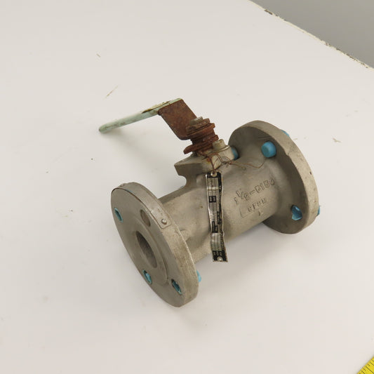 Cochrane 1-1/2" Flanged Stainless Steel Valve 150PSI 316SS CF8M