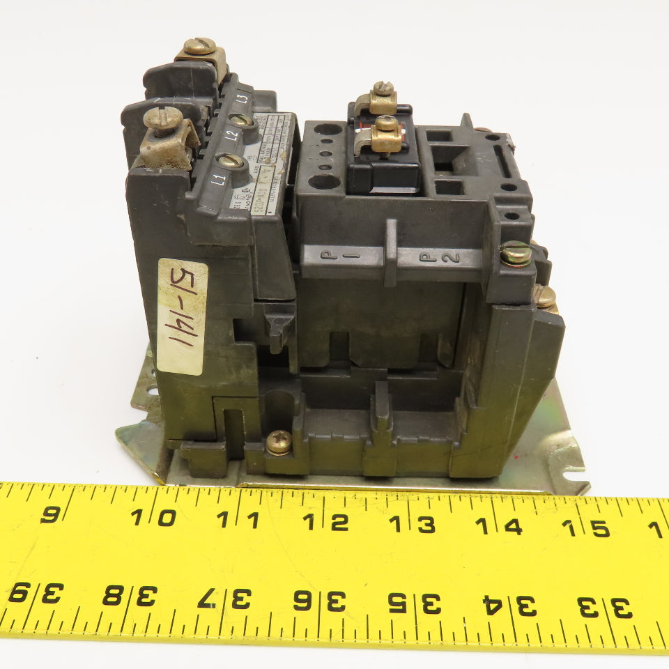 Allen Bradley 520F-AOD Size 0 Contactor Starter 600VAC 5Hp 120V Coil