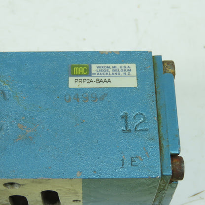 MAC PRP2A-BAAA Pneumatic Pressure Regulating Valve