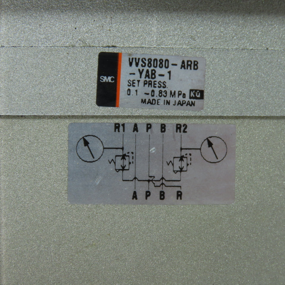 SMC VVS8080-ARB-YAB-1 Pressure Regulator Valve 0.1-0.83MPa