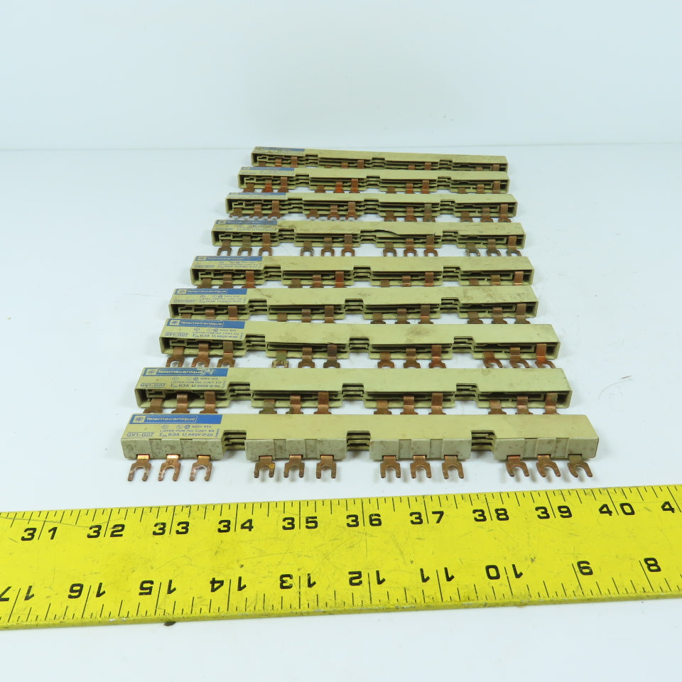 Telemecanique GV1-G07 63A Mini Busbar 660V For 4GV Lot Of 9